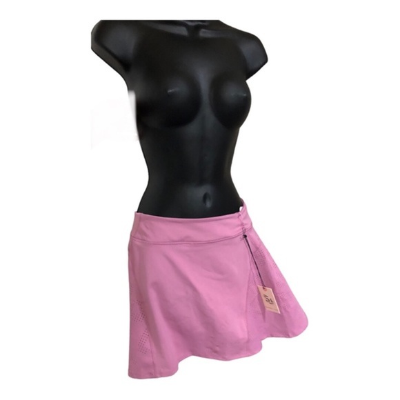 Sincerely Jules pink flounce style tennis golf active mesh‎ skort size small new - Picture 9 of 9
